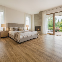 PVC podlaha - lino Blacktex Columbian Oak 649M - dub