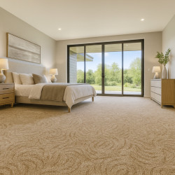 Metrážový koberec Scroll béžový