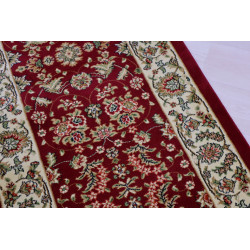 AKCE: 120x120 cm Běhoun na míru Anatolia 5378 B (Red) - obšitý ze všech stran