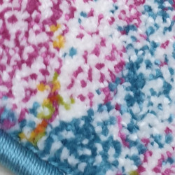 Kusový koberec Fantasy 814-61 lila/blue kruh