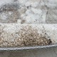 Kusový koberec Universe 841-86 grey/beige kruh