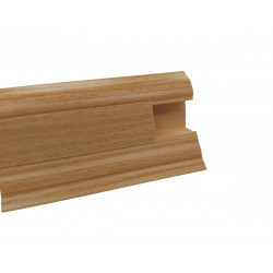 DOPRODEJ: 2500x50x25 mm cm Soklová podlahová lišta SLK50 W169 Buk corona 250