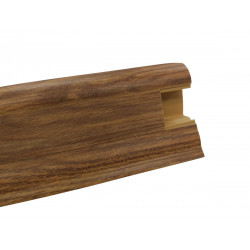 DOPRODEJ: 2500x50x25 mm cm Soklová podlahová lišta SLK50 W475 Ořech authentic 2,5 m