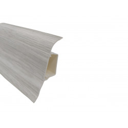 DOPRODEJ: 2500x50x25 mm cm Soklová podlahová lišta SLK50 W648 white oak 250