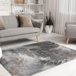 Kusový koberec Fusion 9617 dark grey/brown