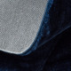 Kusový koberec Visco Rabbit Dark blue 10 kruh