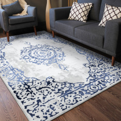 Kusový koberec Allure 1961 white/blue