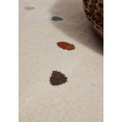 Dětský koberec Adventures 106210 Cream Multicolor kruh