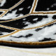 Kusový koberec Allure 1966 black/gold