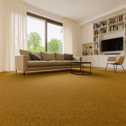 Metrážový koberec Alassio zlatohnědý - neúčtujeme odřezky z role