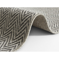 AKCE: 80x450 cm Běhoun Nature 104269 Grey/Anthracite – na ven i na doma