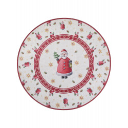 Kusový koberec Villeroy & Boch Toy's delight 106273 Cream, Red kruh