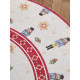 Kusový koberec Villeroy & Boch Toy's delight 106274 Cream, Red kruh