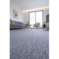 Metrážový koberec Alassio modrošedý - neúčtujeme odřezky z role