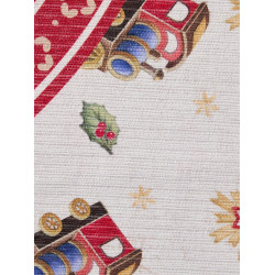 Kusový koberec Villeroy & Boch Toy's delight 106276 Cream, Red kruh