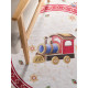 Kusový koberec Villeroy & Boch Toy's delight 106276 Cream, Red kruh