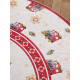 Kusový koberec Villeroy & Boch Toy's delight 106276 Cream, Red kruh