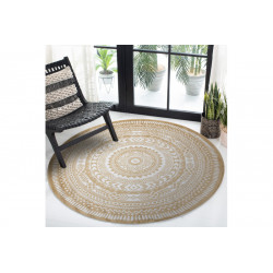 AKCE: 160x160 (průměr) kruh cm Kusový koberec Napkin gold kruh