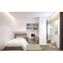 AKCE: 180x180 cm Kusový koberec Capri Lux cream čtverec