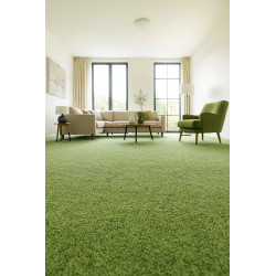 Metrážový koberec Cobalt SDN 64073 - AB zelený, zátěžový