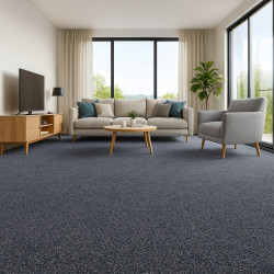 Metrážový koberec Supersoft 780 sv. modrý