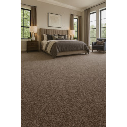 Metrážový koberec Artik New 120 hnědý