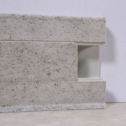 Soklová podlahová lišta SLK60 Q 4115 2,5 m