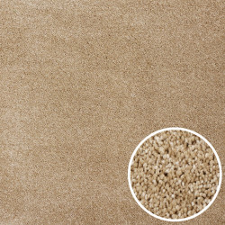 AKCE: 400x658 cm Kusový koberec Velur Ultra béžový - obšitý ze všech stran