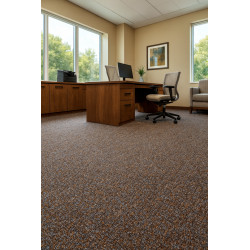 Metrážový koberec Mammut 8016 hnědý, zátěžový