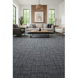 Metrážový koberec Dobro 95 světle šedý