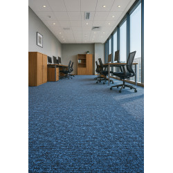 Metrážový koberec Mammut 8039 modrý navy, zátěžový