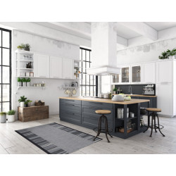 AKCE: 160x100 cm Protiskluzový běhoun na míru Zel 1016 Silver (Grey) - obšitý ze všech stran