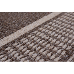 AKCE: 106x67 cm Běhoun na míru Promenade 8714 - obšitý ze všech stran