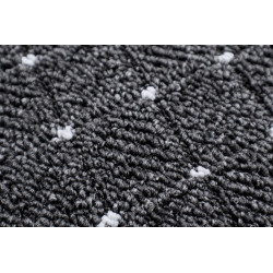 AKCE: 102x111 cm Metrážový koberec Udinese antracit - neúčtujeme odřezky z role