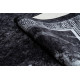 AKCE: 160x220 cm Kusový koberec Miro 51278.810 Marble black / white
