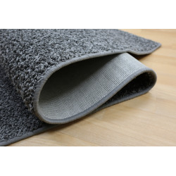 AKCE: 100x100 cm Kusový koberec Color Shaggy šedý čtverec