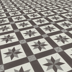 PVC podlaha - lino AladinTex Ultra Cordoba black/white