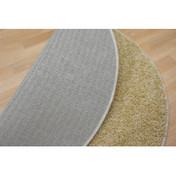AKCE: 200x200 (průměr) kruh cm Kusový koberec Color shaggy béžový kruh
