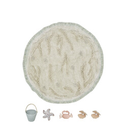 Dětský kusový koberec Play Island kruh