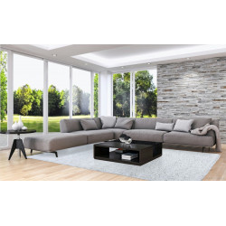 AKCE: 300x400 cm TRHÁK: Kusový koberec Life Shaggy 1500 white - sněhově bílý