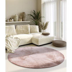 AKCE: 200x200 (průměr) kruh cm Kusový koberec Villeroy & Boch 106161 Pink kruh