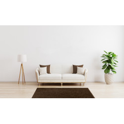 AKCE: 80x150 cm Kusový koberec Eton hnědý 97