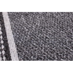 AKCE: 223x100 cm Běhoun na míru Promenade 8727 antra - obšitý ze všech stran