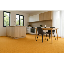 Metrážový koberec Cobalt SDN 64049 - AB hořčicový, zátěžový