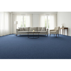 Metrážový koberec Cobalt SDN 64060 - AB tmavě modrý, zátěžový