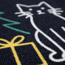 Rohožka Vánoce u Pejska a kočičky 40x60 cm