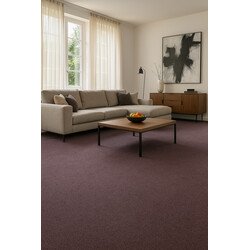 Metrážový koberec Cobalt SDN 64096 - AB tmavě fialový, zátěžový