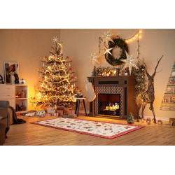 DOPRODEJ: 80x200 cm Běhoun Villeroy & Boch Toy's delight se střiženým vlasem 106217 Red, Multicolor