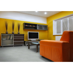 Kobercový čtverec Sonar 4475 světle šedý 50 x 50 cm