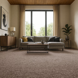 Metrážový koberec Artik New 120 hnědý